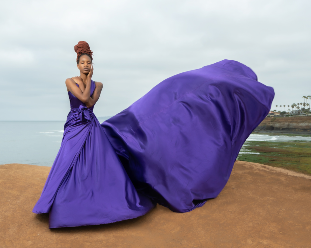 San Diego Portrait Photographer - Flying Dress