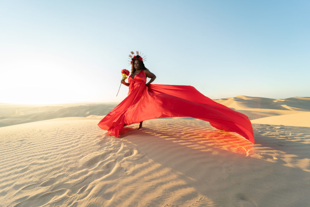 San Diego Portrait Photographer - Flying Dress